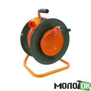 Удлинитель на катушке GAZON УК-40 м для газонокосилок ПВС 2х0.75