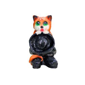 Фигура садовая гипс Кот в сапогах 310х190 мм