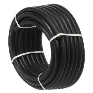 Шланг поливочный, 3/4 , 19мм, 5 атм, армированный, 25 м, 3 слоя, Клевер, ТЭП черный