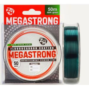 Леска ZM MegaStrong (зеленая) 50 м. d-0.165