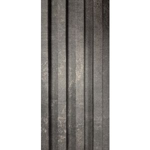 Панель ПВХ реечная Legno 2900х166х24,1 мм Черный песчаник