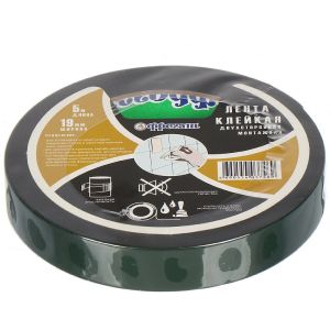 Скотч двухсторонний Фрегат 19 мм 5 м МЧ195