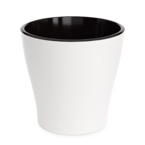 [М7930] Горшок цв, «Лея» 5л двойной (белый)