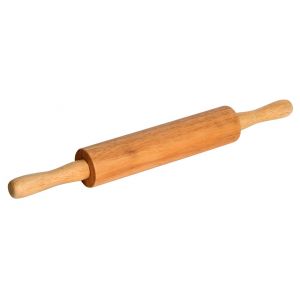 93-BO-5-09 Скалка двуручная ( сосна ) 40х4,3 см Linea Bosco