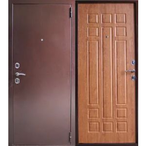 Дверь металлическая СПАРТА 70 Золотой дуб 860х2050 Пр.