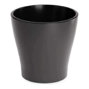 [М8831] Горшок цв, «Лея» 2,2л двойной (графитовый)