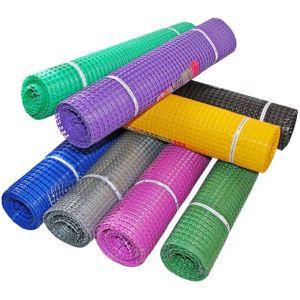 Сетка садовая 15х15 высота 1 м квадратная ячейка Хаки