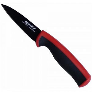 Нож кухонный 8 см Appetite Эффект, красный FLT-002B-4G