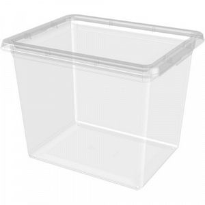 Ящик для хранения Homver Palm 31 л, 420х340х330 мм, бесцветный 221300701/00