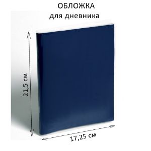 Обложка ПЭ для дневника, 215 х 345 мм, 110 мкм, 20.35