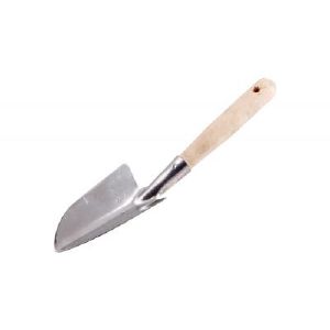 Совок посадочный широкий СПШ с деревянная ручкой