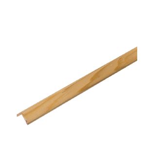 Уголок хвоя срощенный 50х30х2500 мм Гладкий