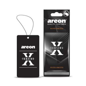 Ароматизатор в машину подвесной, сухой, Areon, X-Version Тутти Фрутти, 704-AXV-007