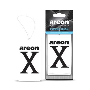 Ароматизатор в машину подвесной, сухой, Areon, X-Version White Летняя мечта, 704-AXV-010