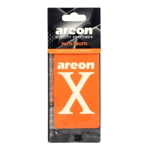 Ароматизатор в машину подвесной, сухой, Areon, X-Version Тутти Фрутти, 704-AXV-016