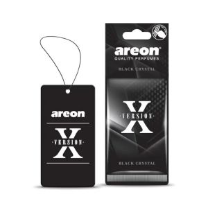 Ароматизатор в машину подвесной, сухой, Areon, X-Version Черный Лед, 704-AXV-011