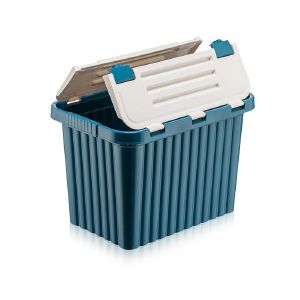 Ящик для хранения со створками Сплит 33 л Ментоловый 20012