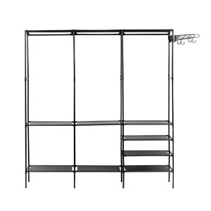 Стойка для одежды Рыжий кот, 3 секции, 160x36x170 см