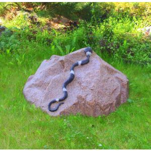 Камень искусственный d-85 см Змея Янтарный гранит