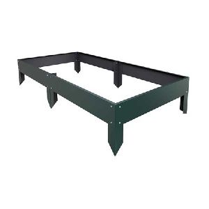 Грядка 950 х1900 х158 мм ЛЕТО-6 металлич. 6005 Зеленый