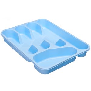 Лоток для столовых приборов Idea голубой 33.5x4.8x26 см М 1140