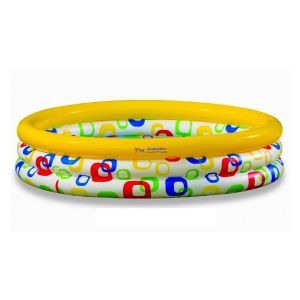 Бассейн надувной Intex 114х25 см Геометрия 59419