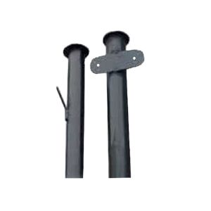 Столб заборный 38х2400 мм с крючком