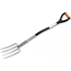 Вилы садовые 4-х зубые 122 см ЦИ АКАПУЛЬКО с черенком 0839