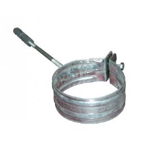 Хомут трубы вентиляционный d-120 мм оцинкованный