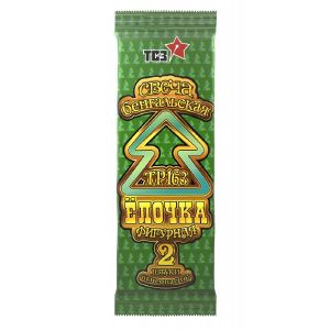 Н.Г Свечи бенгальские фигурные ЕЛОЧКА 2 шт ТР163