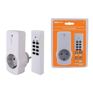 Комплект для беспроводного управл.розетками ПУЗ-Р1.1 (1 приемник) TDM