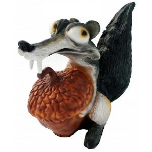 Фигура садовая Белка с орехом ЛП 60х33х58 см