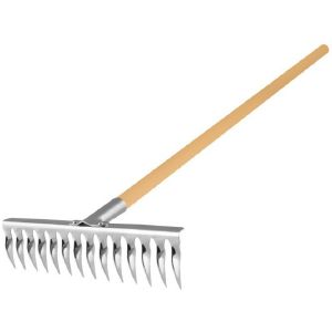 Грабли 14 зубцов 138 см ЦИ деревянный черенок 0531-ч