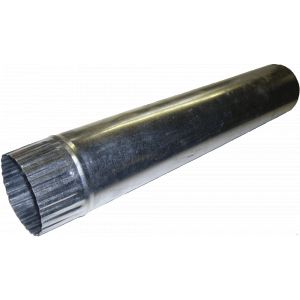 Труба водосточная металлическая 100 мм 1,0 м ВС Стандарт Оцинкованный