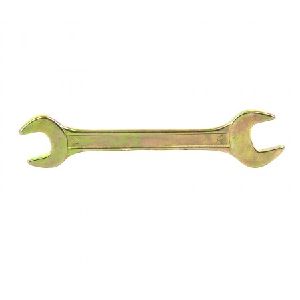 Ключ рожковый 17 х19 мм СИБРТЕХ  Желтый цинк (14310)