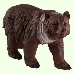 Фигура садовая Медведь бурый стоячий