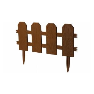 Забор декоративный 320х150 мм Коричневый