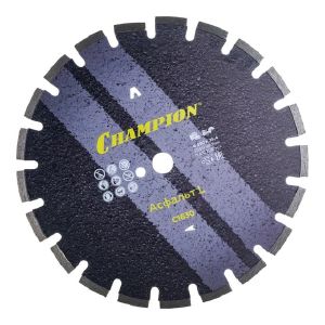 Диск алмазный Асфальт L 350х25,4х10 мм CHAMPION Asphafight C1630