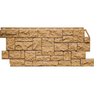 Фасад.панель FineBer Дикий Камень Песочный 1117х463 мм (0,44 м2)