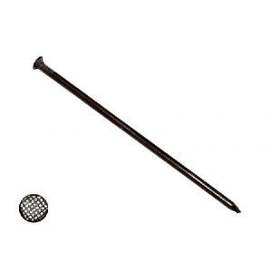 Гвозди строительные, чёрные 6,0х200 мм, уп. - 10 кг