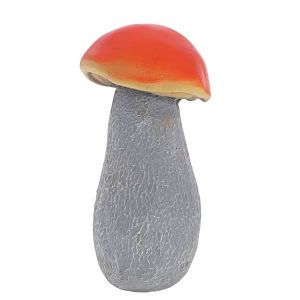 Фигура садовая Гриб подосиновик маленький 17х17х27 см