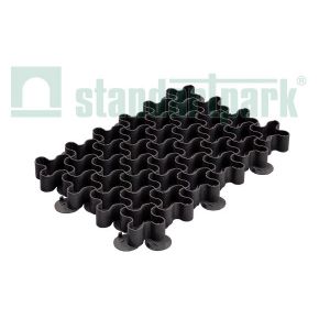 Решетка газонная S-P 600х400х51 мм Черная