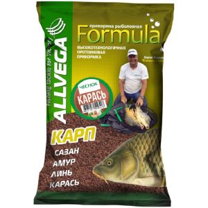 Прикормка Allvega Formula Carassin Gartic, карась чеснок, 900 г   6883816