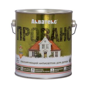 Защитно-декоративное покрытие Акватекс Прованс, лессирующий, полуматовый, 2,5 л, орех