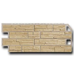 Фасад.панель FineBer Сланец Песочный 1137х470 мм (0,46 м2) (Р)