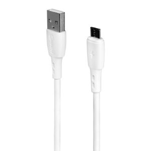 Кабель FUMIKO CA03 Micro USB 2.4A белый 1 м