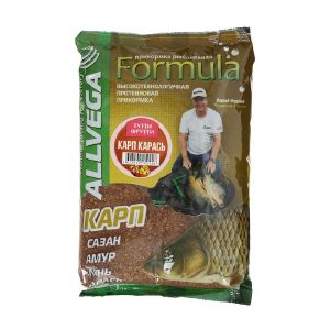 Прикормка ALLVEGA Formula Carp Carassin, карп, карась, тутти фрутти, 900 г   9156242