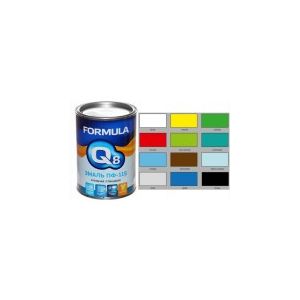 Эмаль ПФ-115 алкидная Formula Q8, глянцевая, 1,8 кг, черная