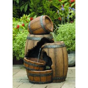 Фонтан садовый  Green Apple Бочка 55 см