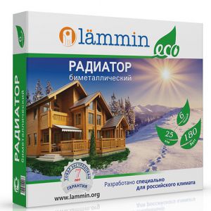 Радиатор биметаллический 10 секций LAMMIN ECO BM-500